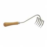 Hand Garden Rake (5-tine) 